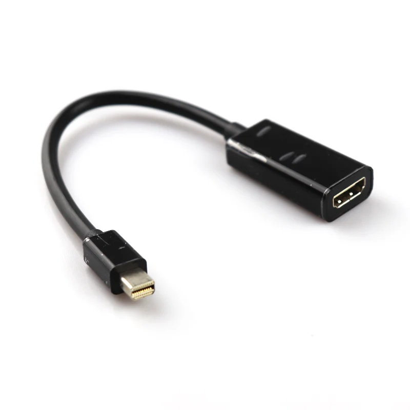 Мини DP к HDMI конвертер Mini DisplayPort Display порт Адаптер кабель для Apple Mac Macbook Pro Air | Кабели VGA -32860655630