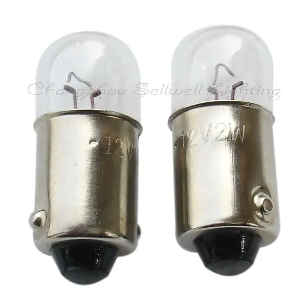 

Ba9s T16x23 12v 2w Miniature Lamp Bulb Light A075