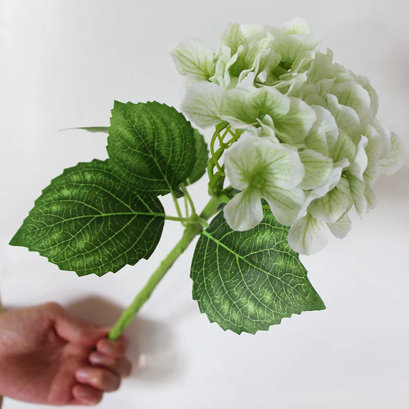 Fake real touch Artificial silk hydrangea flowers for decoration bridal bouquet wedding arch car home party decoration mariage Fake real touch Artificial silk hydrangea flowers for decoration bridal bouquet wedding arch car home party decoration mariage