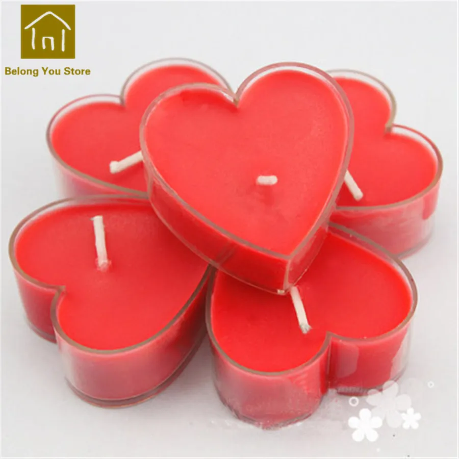 

Aromatherapy Home Candles Wedding Decoration Velas Pillar Scented Candles Heart Birthday Bougie Mariage Candle Making JKK107