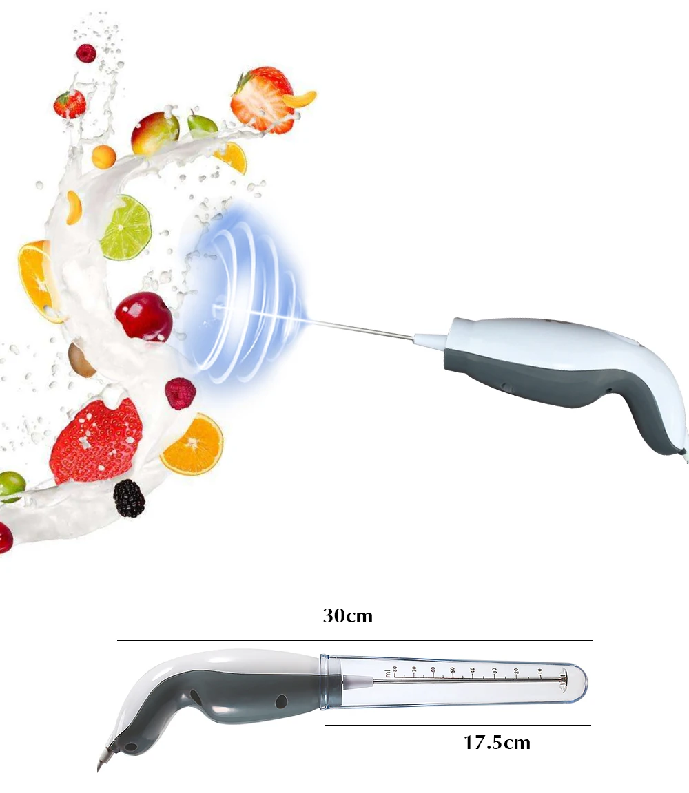 Многофункциональный ручной блендер для кофе, молока, электрический ...