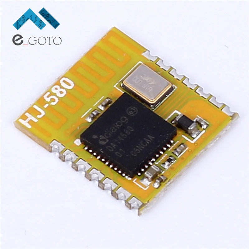 2 4GHz DA14580 Wireless Bluetooth BLE Transparent Transmission Module DC 2 5 3 7V 4 5mA