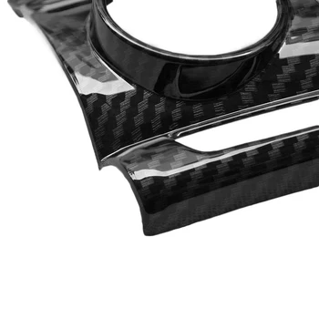 

For MINI Cooper Console Carbon Fiber Trim Plastic Dashboad Cover Kit Set Latest