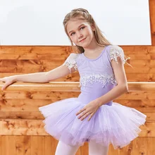 Новое поступление, платья для девочек розовое, черное хлопковое платье принцессы Детское Пышное гимнастический балетный платье-пачка