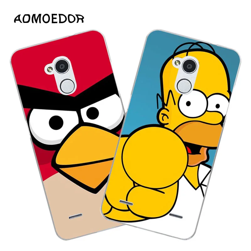

ZTE blade v7 lite Case,Silicon Popular Cartoon Painting Soft TPU IMD Back Cover for zte blade v7 lite Transparent Phone Bags