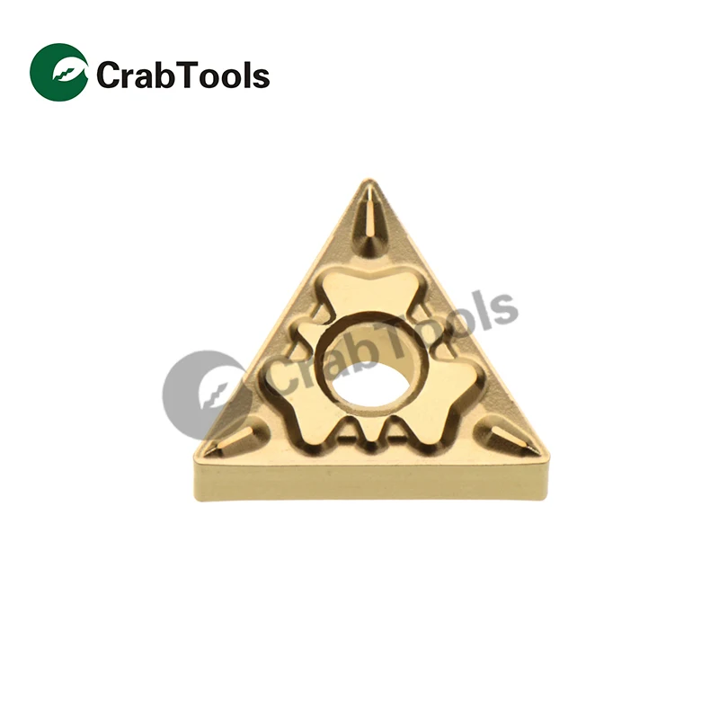 

Crab Tools KYOCERA 10PC TNMG160408HQ CA5515/CA5525/TN60 Metal Turning Lathe Tools Turning Cutter Carbide CNC Tool Tip Machine
