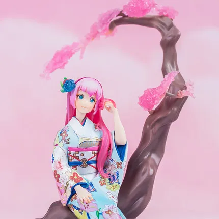 anime Hatsune Miku Kaito & meiko model figure 25cm action colleciton kimono version action collection toy gift (34)