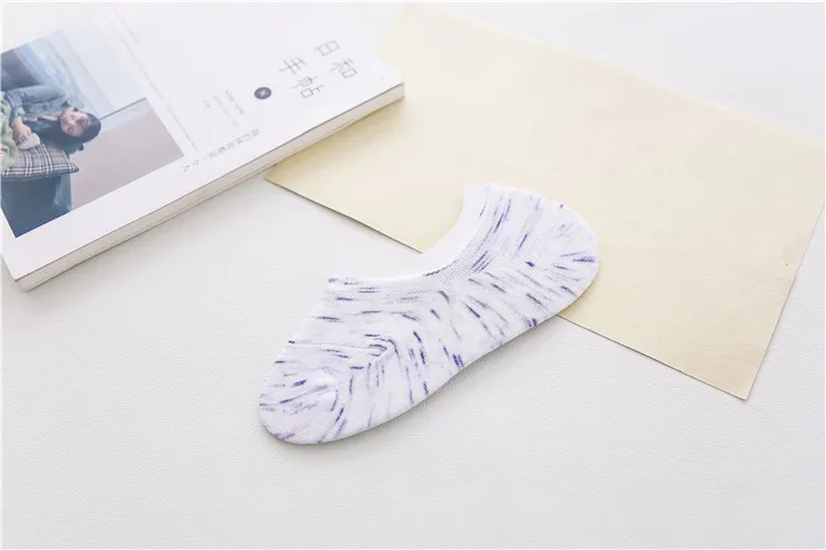 10 шт. = 5 пар 2017 японский хлопок силиконовый невидимый Носки женщины носок тапочки, женская летняя обувь Носки