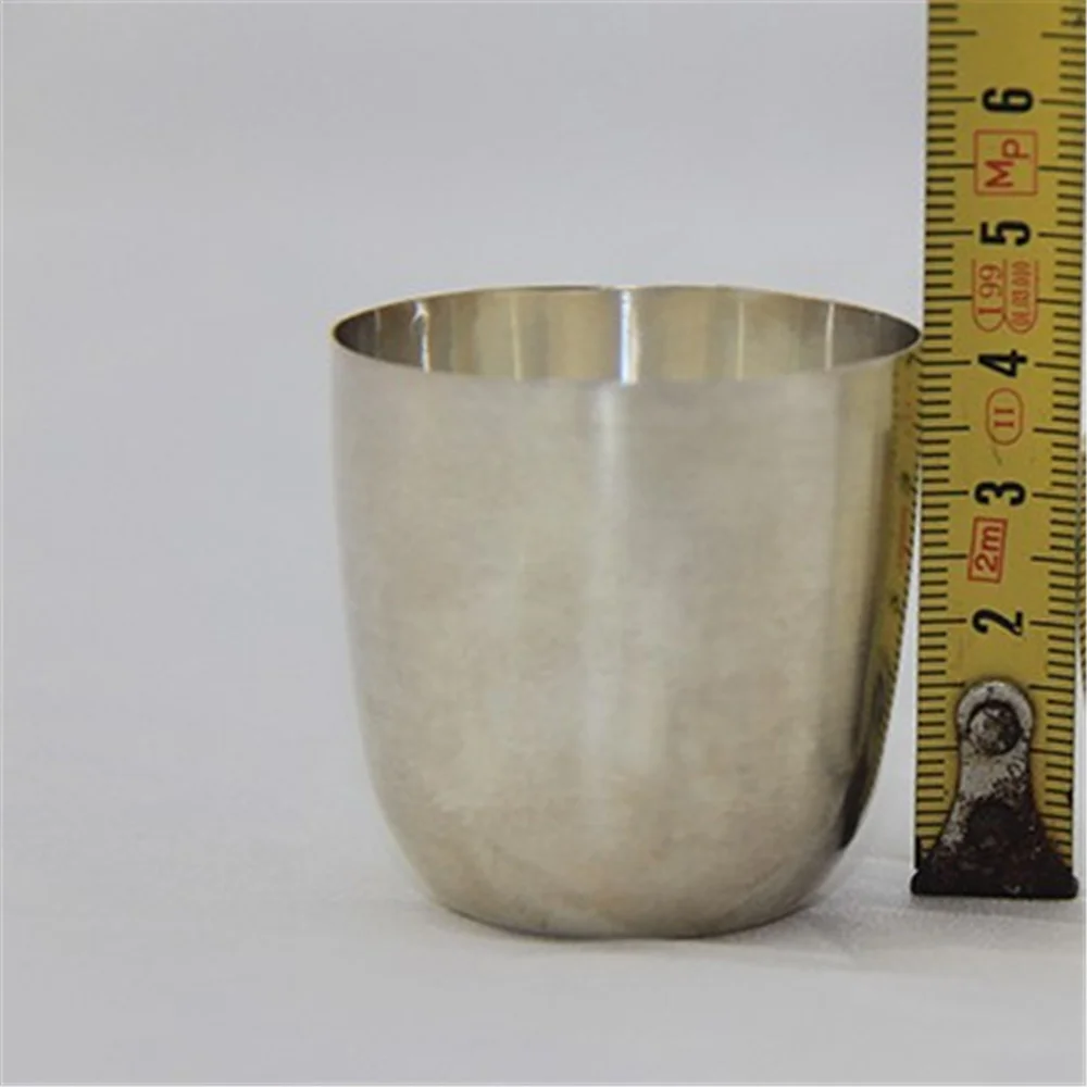 50 мл серебро тигель выполнен по Серебряный рудник подстаканник лабораторное оборудование