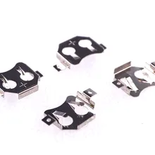 50 шт. CR1225 CR1220 CR1216 батарейки в форме таблетки держатель SMT чехол разъем для аккумулятора разъем Печатная плата поверхностного монтажа припоя