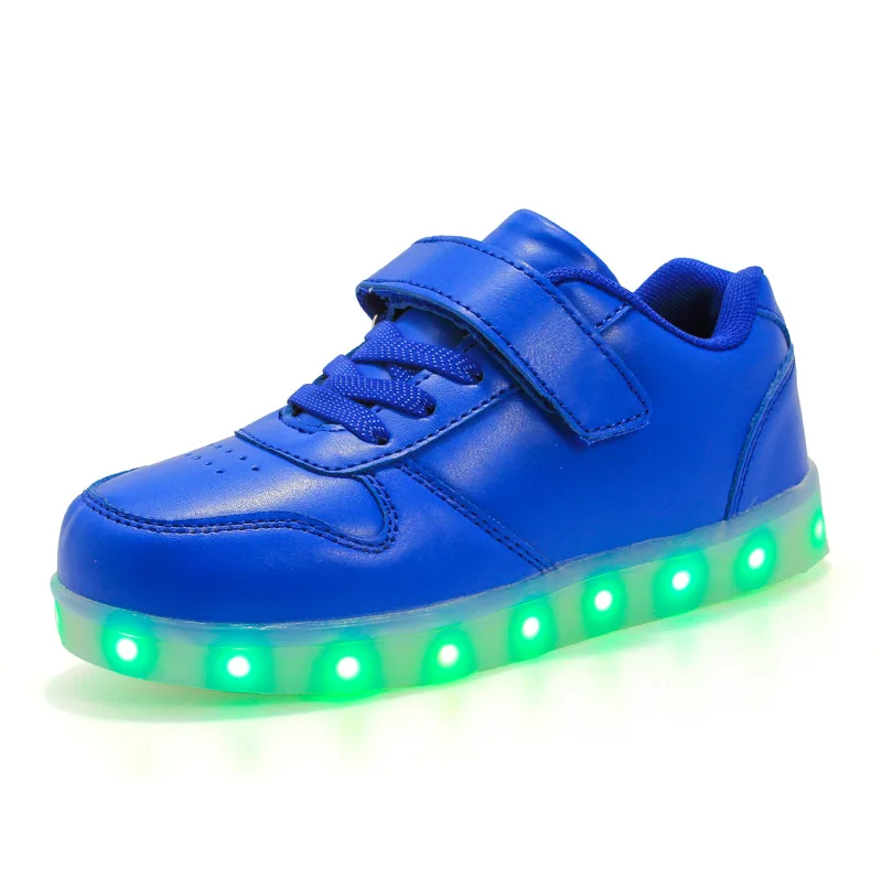 2019 Новая мода Световой buty светодиодный индикатор зарядки USB детская обувь для