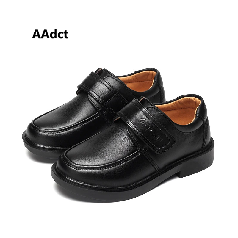 

AAdct new British style Autumn leather boys shoes Fashionable Comfortable Children shoes High quality kids shoes for spring
