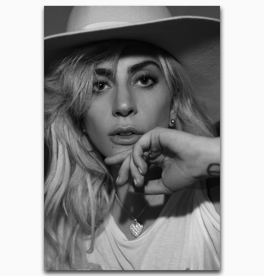 Posters Portrait Canvas Painting Black And White Picture Gwen