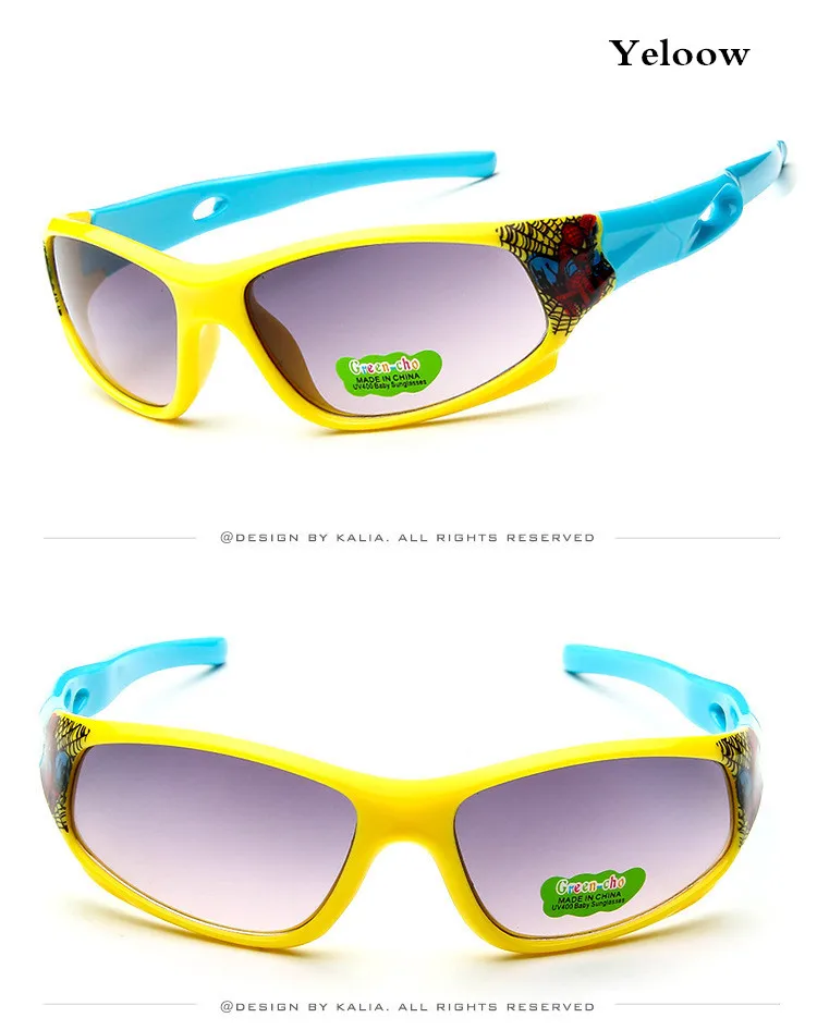 Детские очки детские защитные очки с цветным покрытием от солнца УФ 400 модные очки оттенки солнечные очки для девочек
