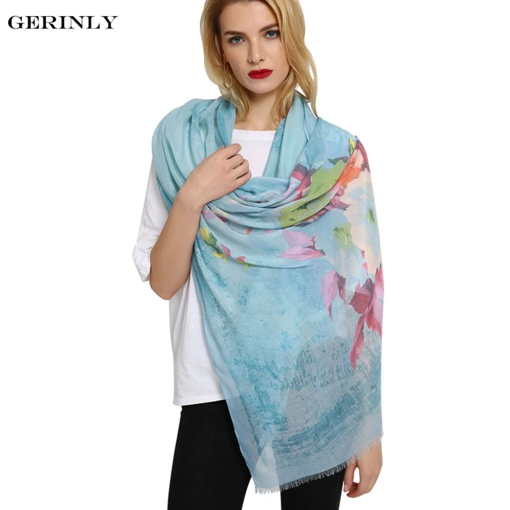 Luxury Brand Women Scarf Long Cotton Scarves for Ladies Female Hijab