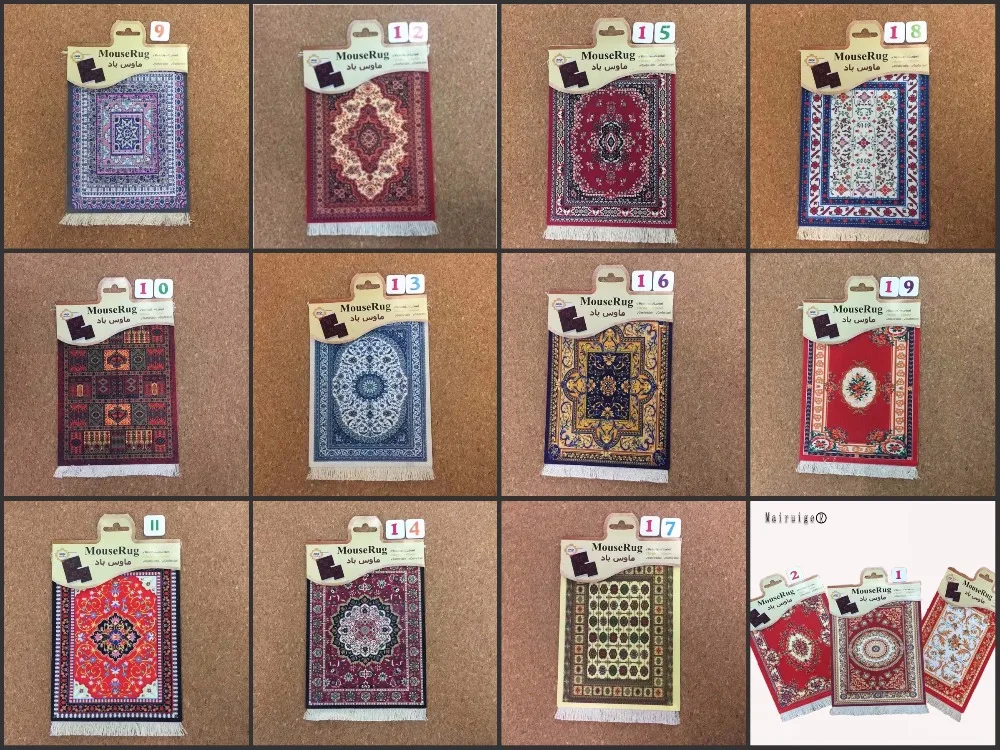 

Mairuige 270*180MM Colourful Persian Style Rug Large Mouse Pad Carpet Office Family Gift Mouse Mat Pad for Computer Gaming Mat