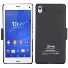 3200mAh Battery Charger Case for Sony Xperia Z3 External Backup Battery Power Bank Case Cover for Sony Z3