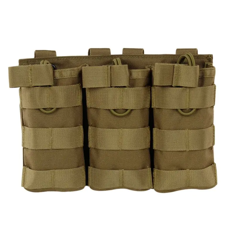 Тактический MOLLE тройной открывающийся чехол для журналов FAST AR M4 FAMAS Mag Pouch военный Пейнтбольный инвентарь