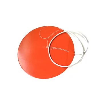 

Diameter 350*1.5mm heat bed for 3d printer 120v 380w adhesive 1 side 100K thermistor 1000mm lead wire