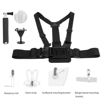 

Surfboard Accessory Kit for Insta360 ONE X ONE Camera Buoyancy Rod Mounting Bracket Chest Strap camera accessories