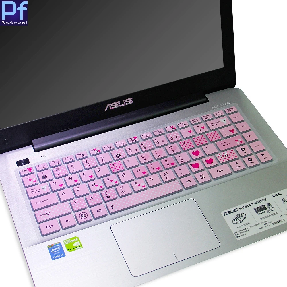 14 дюймовый чехол для клавиатуры ноутбука Защитная пленка Asus VivoBook E403NA U4000 A456U A456ur