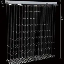 EMS кристалл лампа подвесная проволока свет современный простой крисатл подвесные светильники еда романтическая мода кристалл свет SJ64