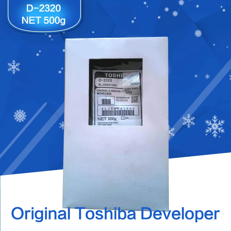

Original TOSHIBA Copier Parts Developer D-2320 6LJ50841000 For Model 163/166/181/1640/2340/207/232