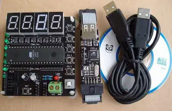 

Free Shipping! 1pc AT89S52 microcontroller with digital tube system board