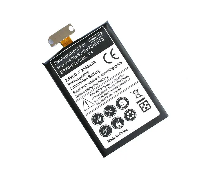 Запасной литий ионный аккумулятор Ciszean 2500 мАч для LG Google Nexus4 Nexus 4 Optimus G E960 E970 E973 E975