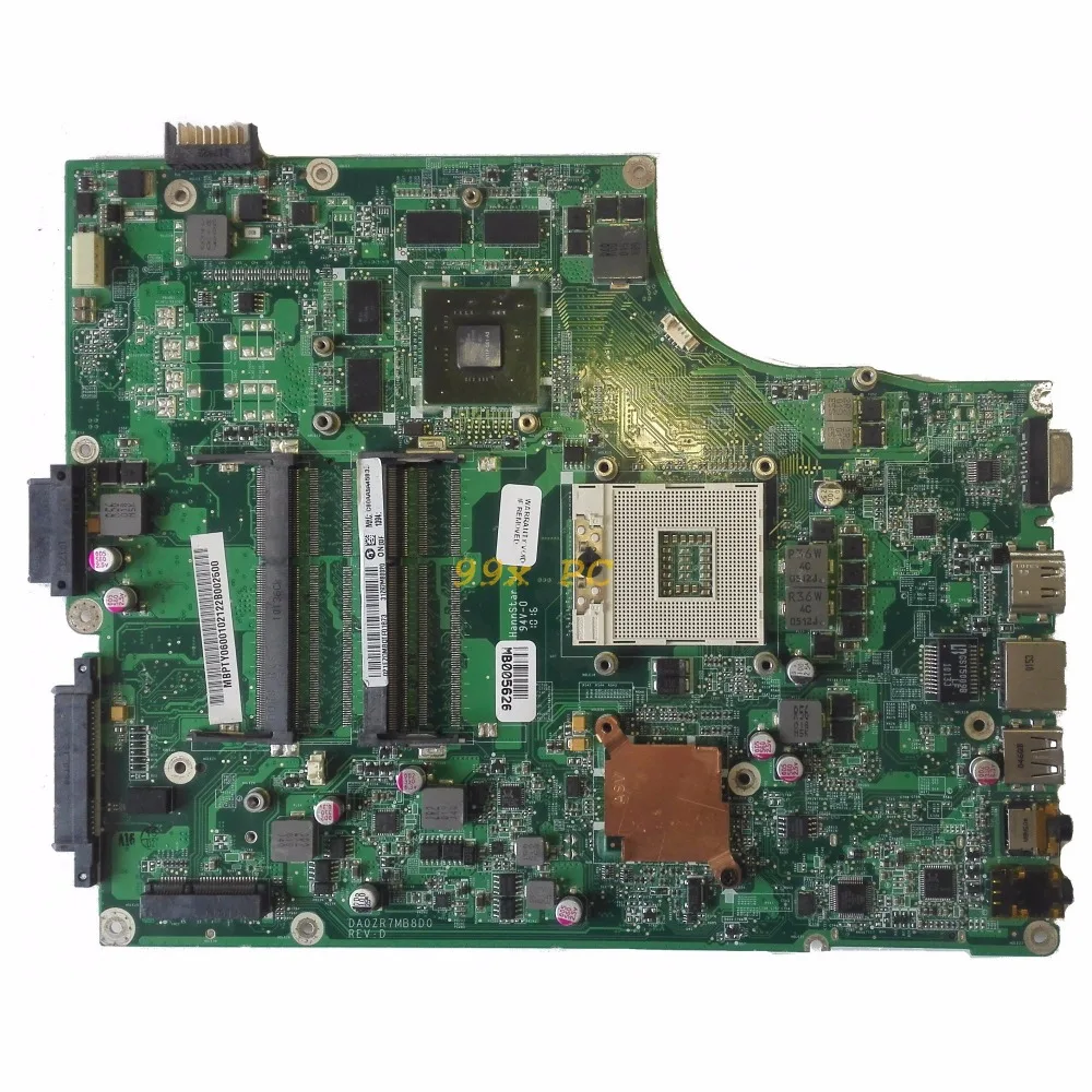 Материнская плата для ноутбука ACER 5745 5745G Ноутбук материнских плат MB. PTY06.001 MBPTY06001