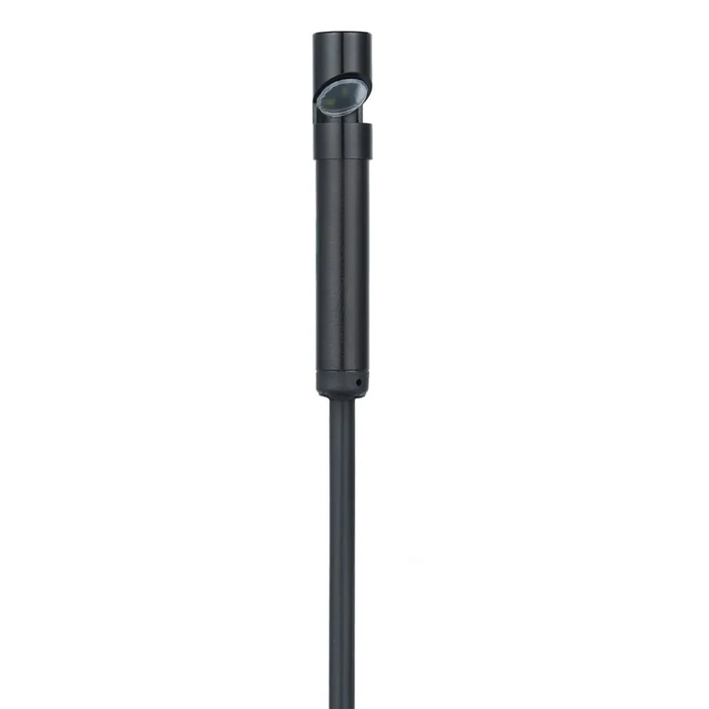 1 м/7 мм объектив USB кабель мини жесткая инспекционная Гибкая камера Водонепроницаемый эндоскоп бороскоп с 6 светодиодный для телефона Android