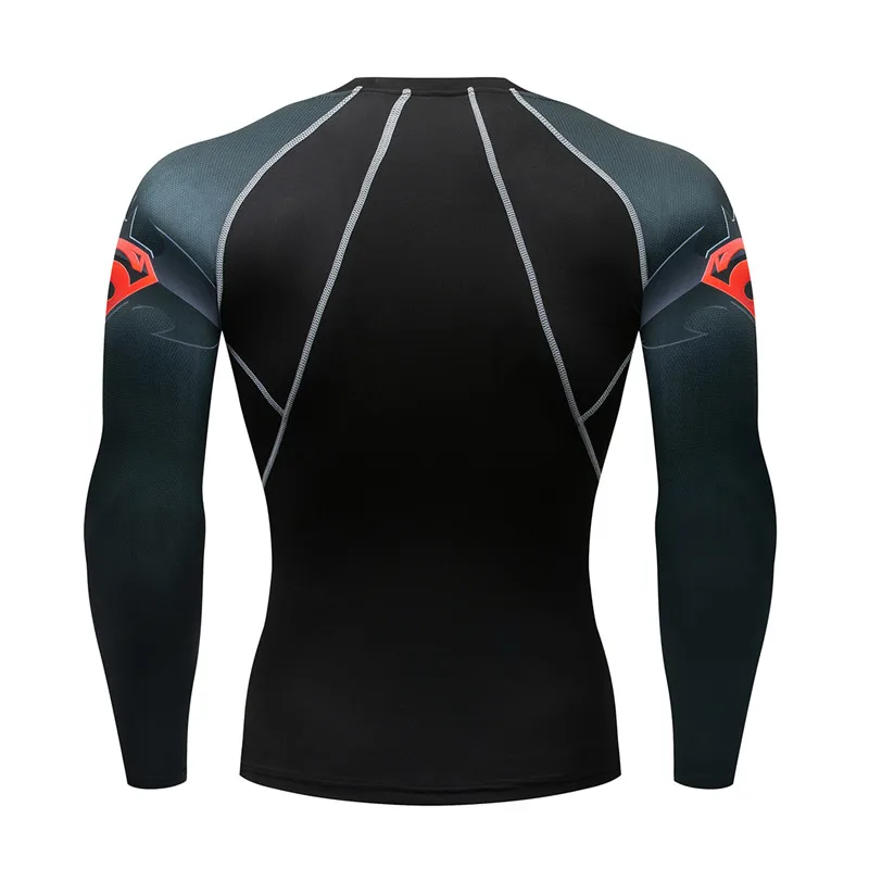  MMA Compression Armor T-shirt Men quick Layer Skin Tight Weight Lifting Top Mens Tee Rash guard Fit