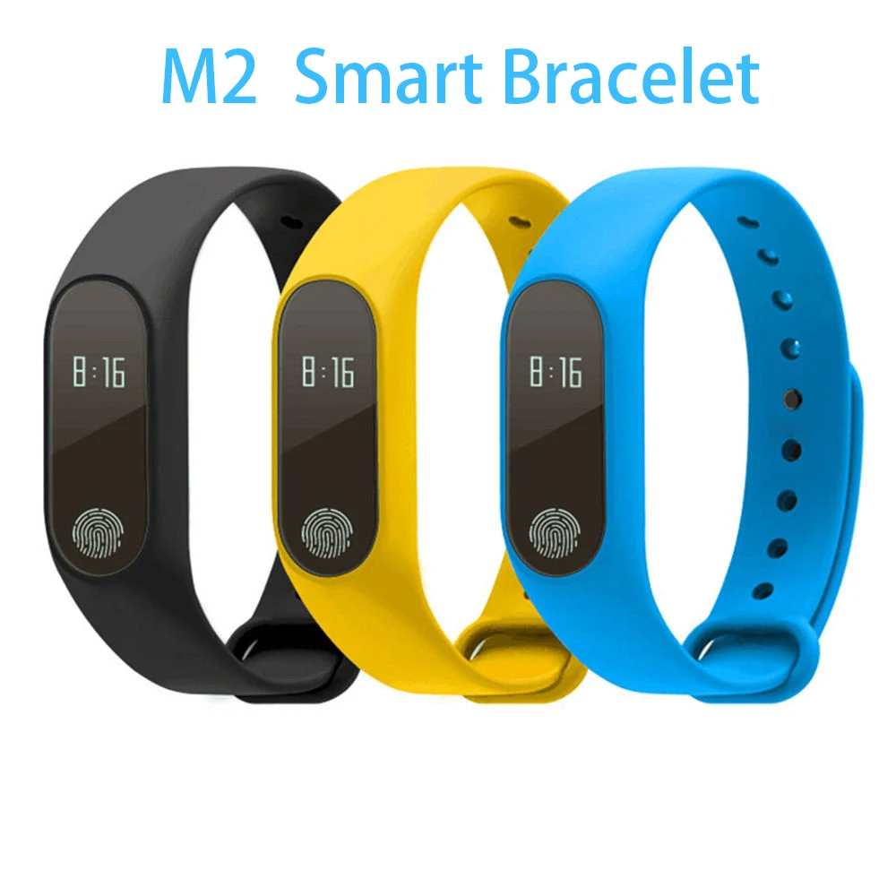 

M2 bluetooth Smart Bracelet Waterproof Touch Screen Sleep Tracker Sport Band For Android IOS Mobile Phone