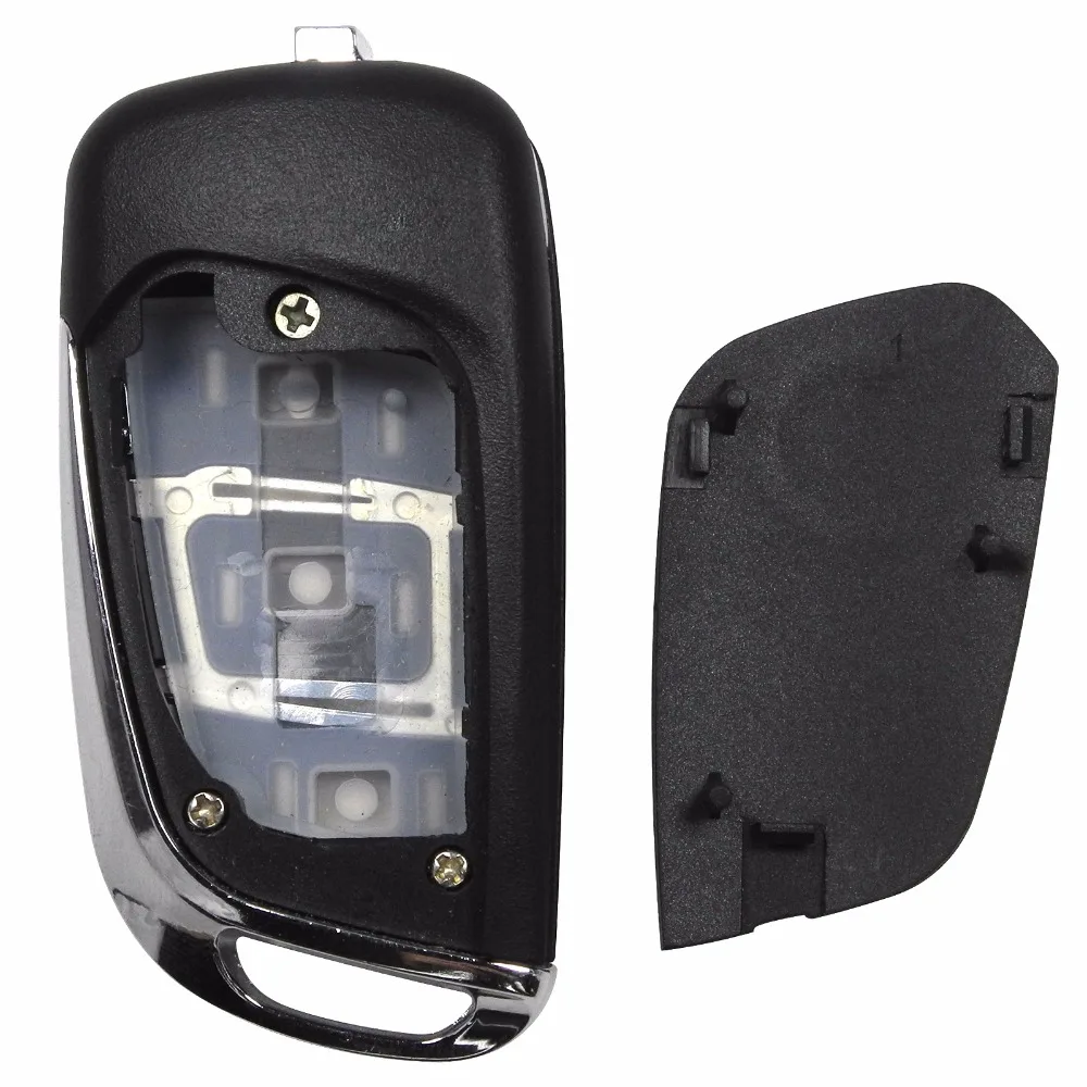 Чехол для ключей jingyuqin Flip KD модифицированный чехол VW TOYOTA PRIUS VIOS CAMRY RAV4 HIGHLANDER COROLLA CROWN