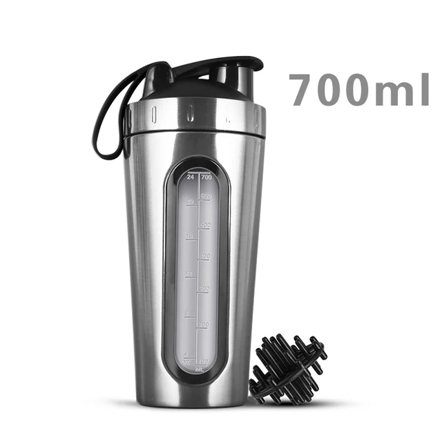 Insulated Smoothie Cup TOOFEEL 28oz Stainless Steel Protein Shaker