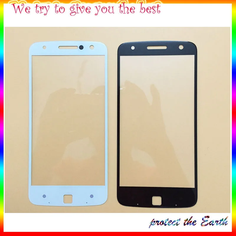 

Original New Front Glass Lens outer Screen For Motorola Moto Z Droid XT1650 Mobile Phone Replacement