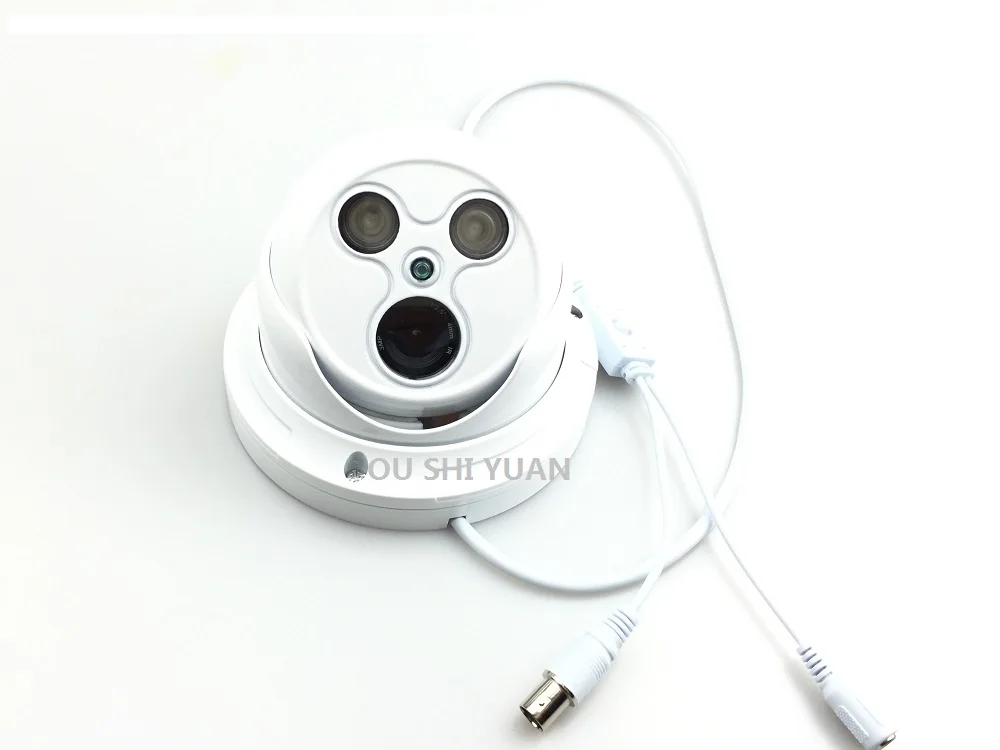 CCTV1//3/" HD 1.3MP Sony IMX225+NVP2431H IR-CUT Lens 4mm Security AHD Dome Camera