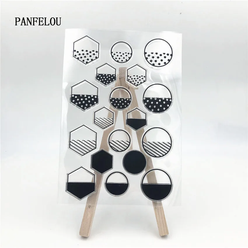 

PANFELOU The floating ball Transparent Silicone Rubber Clear Stamps cartoon for Scrapbooking/DIY Christmas wedding album