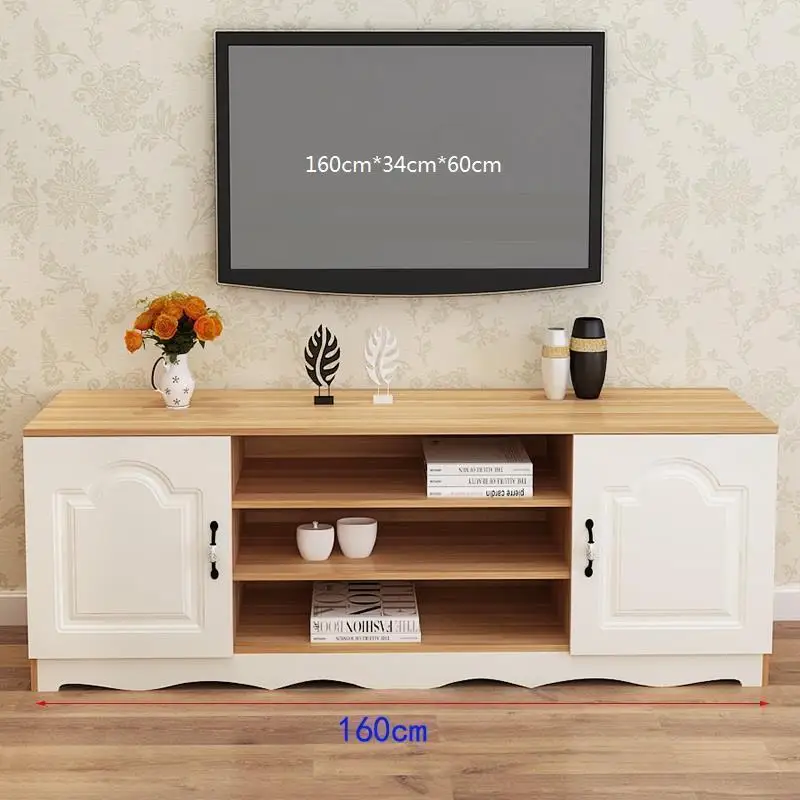 Meuble Tele Riser De Pie Soporte Para Sehpasi Mesa Ecran Plat Европейский деревянный Mueble стол мебель для гостиной монитор тв стойка - Цвет: Version M