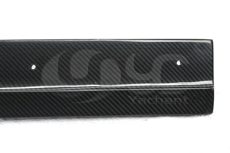 2014-2016 VW GOLF 7 VII MK7 MK VII R Rline Hatchback Pre-Facelift Revozport Style Side Skirt Extension Underboard CF  (7)