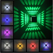 Led креативный алюминиевый отель клуб зал KTV коридор точечная световая коробка спальня квадратные декоративные прожекторы