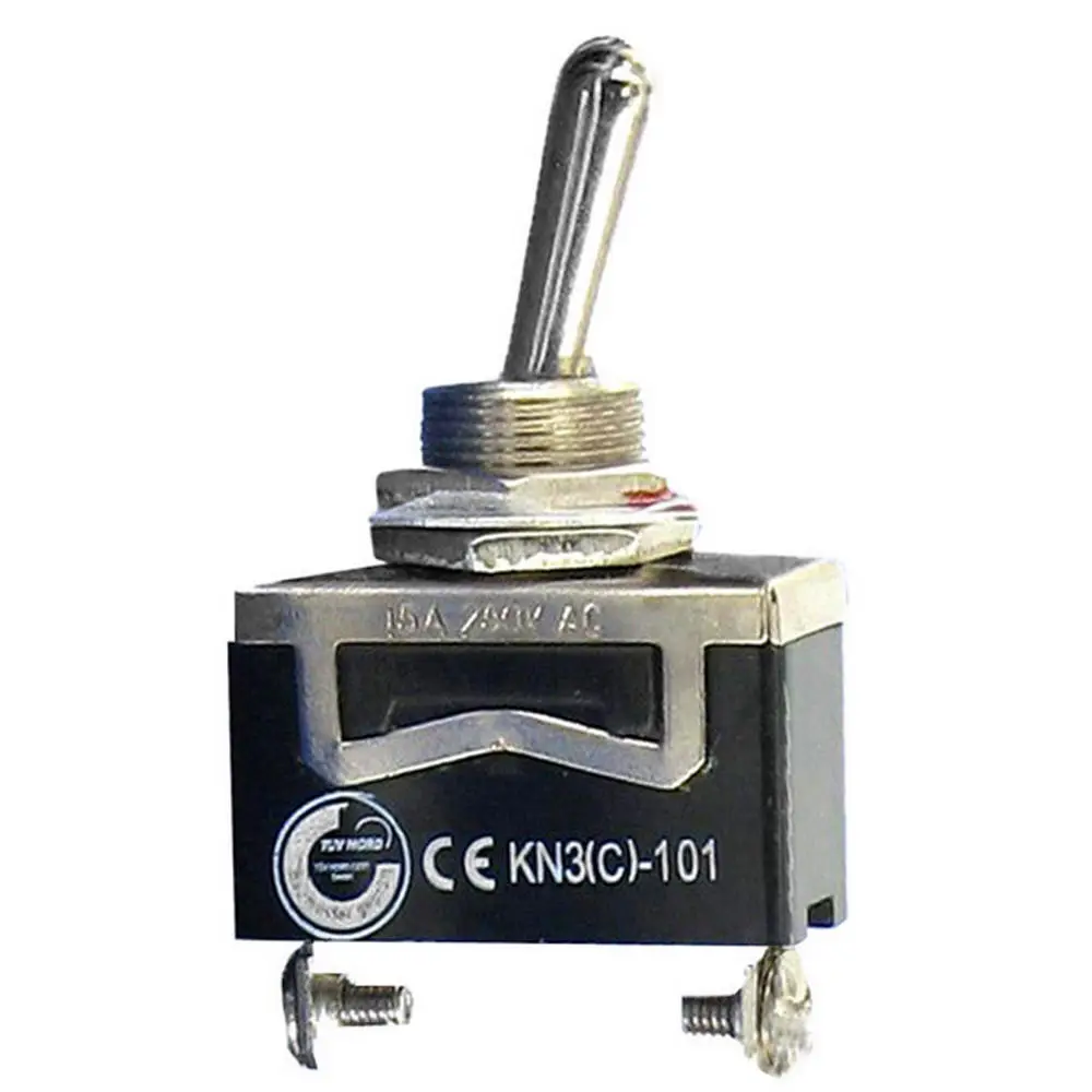 5x Kunststoff Runde 2-Pin ON-OFF 12V SPST Boot Snap-Schalter C-ab Sonstige elektrische Schalter ...