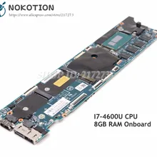 NOKOTION 00HN769 00UP983 основная плата для lenovo carbon X1 Материнская плата ноутбука 48.4ly26021 SR1EA I7-4600U процессор 8 Гб оперативной памяти