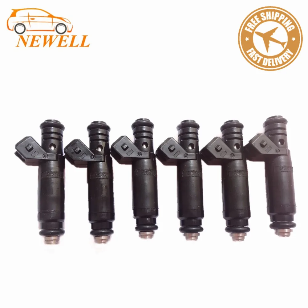 

6pcs Fuel Injector Nozzle For FORD AUDI GENUINE SIEMENS DEKA 60lb LS1 LS6 Mustang 5.0 650cc EV1 FL114961 FI114961
