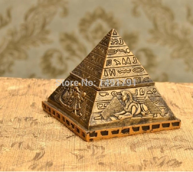 Statue De Theme De Pyramide D Egypte Ancienne Coffret De Decoration Cercueil Sarcophagus Accessoires De Jeu D Evasion De La Vie Reelle Aliexpress