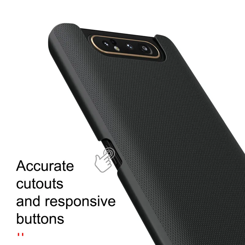 Nillkin Пластик Coque для samsung Galaxy A80 чехол для samsung Galaxy A80 A90 SM-A805F SM A805F телефона чехол-лента на заднюю панель