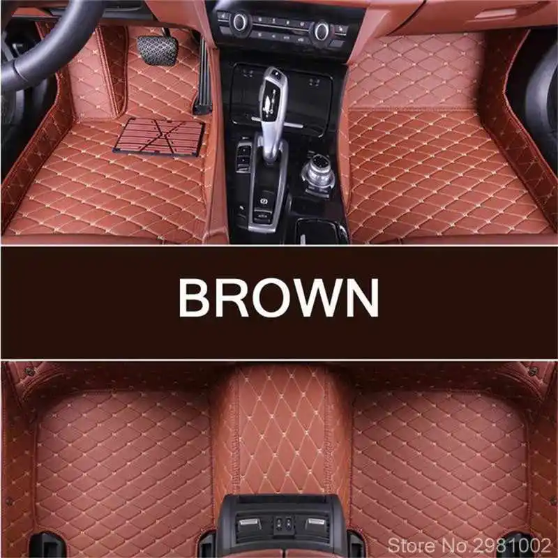 Special made car floor mats for Audi A6 C5 C6 C7 A4 B6 B7 B8 Allroad