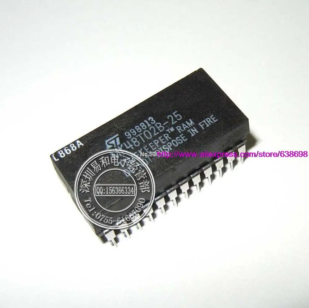 Free shipping MK48T02B-15 Clock IC MK48T02B-10 MK48T02B | Электронные компоненты и принадлежности