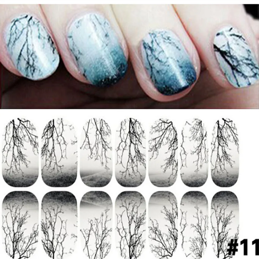 3d Decal Sticker Water Transfer Glow Nail Art Stickers Diy Nails Decals