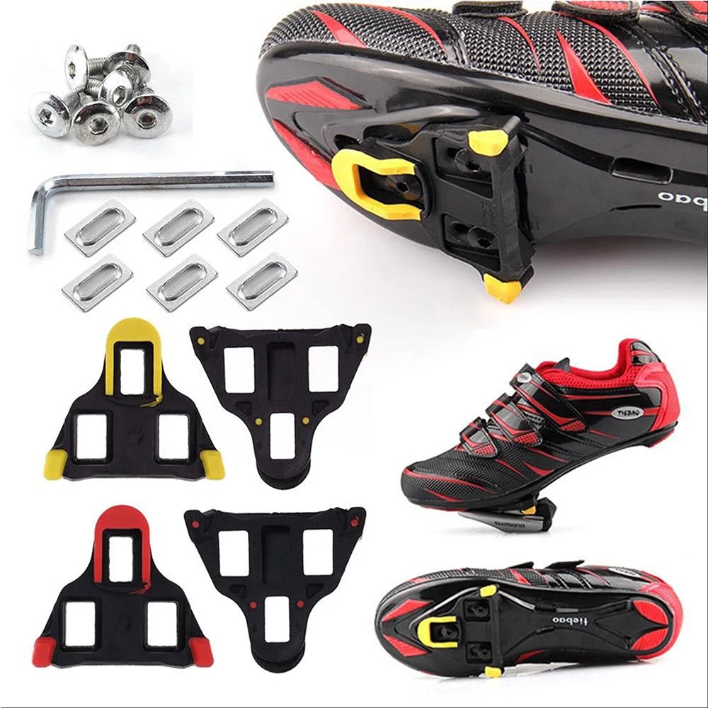 

Bicycle Pedal Cleats Cover Quick Release High Quality Self-Locking Cycling Rubber Road Cycling Pedal Cleat Accessories 1 Pair